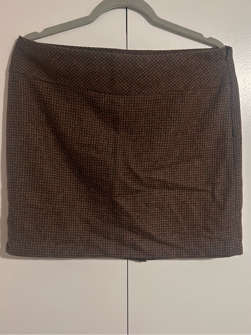 The Limited Houndstooth Mini Skirt